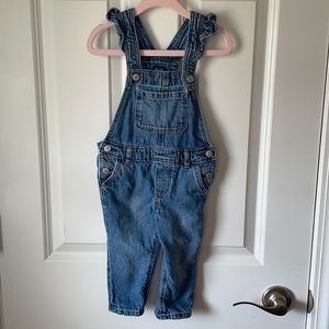 Baby GAP Ruffle Overalls